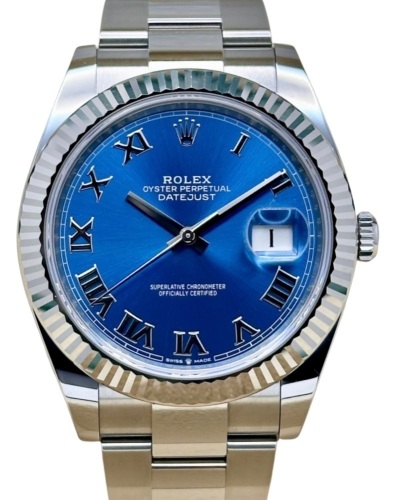 Rolex Datejust 41 Azzurro Blue Dial 2022