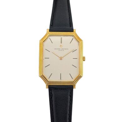 Vacheron Constantin 33072 18k Gold Octagon Ultra Thin 27mmx32mm 1980s