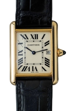 Cartier Tank Louis Large Ref 2441 18K Yellow Gold 2010