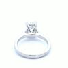 Platinum 2Cts Lab Diamond Solitare Ring - 4