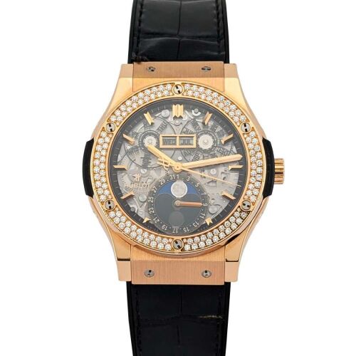 Hublot 517.OX.0180.LR.1104 Aerofusion Moonphase King Gold 45mm 2020