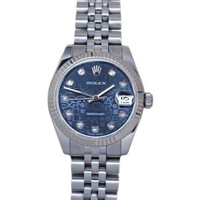 Rolex Datejust 31 Blue Diamond 178274