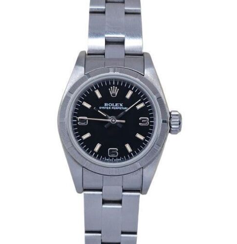 Rolex Oyster Perpetual 26 Black Dial 67230