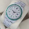 Rolex Datejust 41 Aftermarket Diamonds Emerald - 2