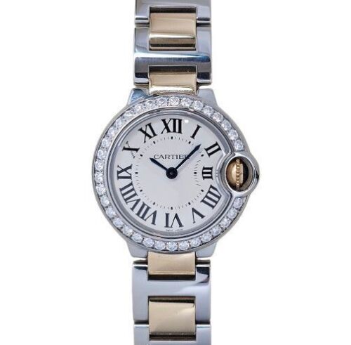 Cartier Ballon Bleu 28 Two Tone 3009