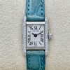 Cartier Tank Mini 18K White Gold Diamond Set White Ref 1370 1 - 3
