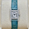 Cartier Tank Mini 18K White Gold Diamond Set White Ref 1370 1 - 4