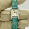 Cartier Tank Mini 18K White Gold Diamond Set White Ref 1370 1 - 10