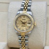Rolex Lady-Datejust 26 Champagne Anniversary Big Diamond Ref 69173 1995 - 5