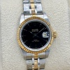 Tudor Princess Date Black 18K Yellow Gold Two Tone Ref 92413 2022 - 2