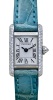 Cartier Tank Mini 18K White Gold Diamond Set White Ref 1370 1