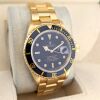 Rolex 16618LN Submariner Date 18k Gold 40mm 1991 Box & COA - 3