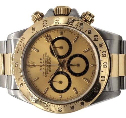 Rolex Daytona Zenith Two Tone 40mm 1995 W Serial