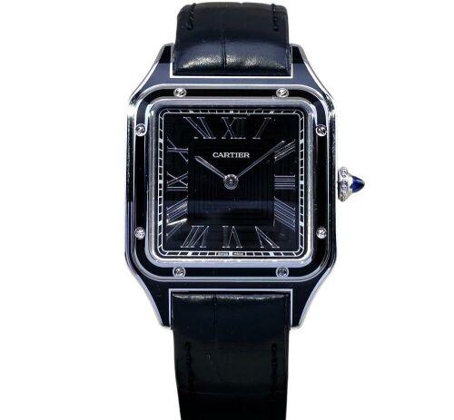 Cartier Santos Dumont Black Laquer New 2025