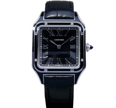 Cartier Santos Dumont Black Laquer New 2025