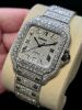 Cartier Santos Large Custom Diamond Set - 3