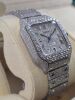 Cartier Santos Large Custom Diamond Set - 5