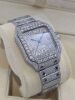 Cartier Santos Large Custom Diamond Set - 6