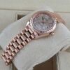 Rolex Lady-Datejust 28 Everose Gold 279175 Diamond Dial - 6