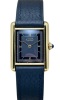 Cartier Tank Must De Cartier Vermeil Grey Romans Ref 6 81006