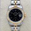 Tudor Princess Date 18K Yellow Gold Black Arabic Ref 92413 NEW - 2