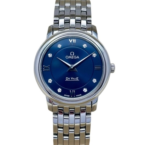 Omega De Ville Prestige Ladies Blue Diamond Ref 424.10.27.60.53.001 2024