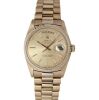 Rolex Day-Date 36 Champagne Tapestery Dial 18238