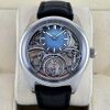 H Moser Pioneer Cylindrical Tourbillon Skeleton - 3