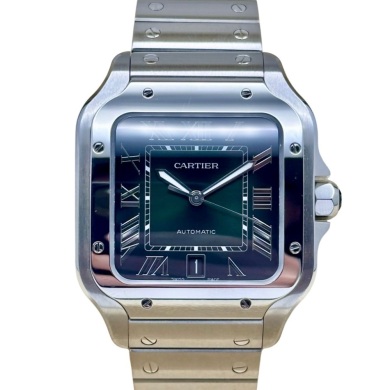 Cartier Santos Large Green Ref WSSA062 2024