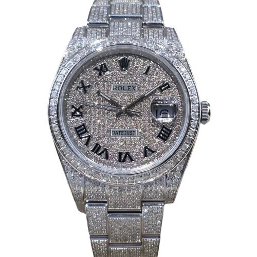 Rolex Datejust 41 Afternarket Natural Diamond Set