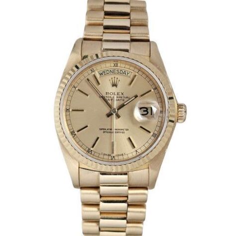 Rolex Day-Date 36 Champagne Dial 18038
