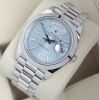 Rolex Day-Date 40 Platinum 228206 Ice Blue Motif - 2