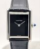 Cartier Tank Must de Black Large 25.5mm 2022 Box and Papers - 2