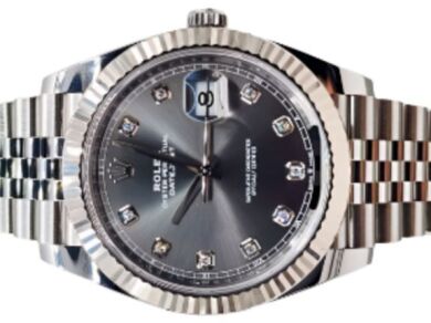 Rolex Datejust 41mm Diamond Factory Dial 2021 Box and Papers