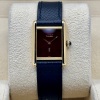 Cartier Tank Must Small Burgundy Dial Manual Winding - 3