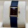 Cartier Tank Must Small Burgundy Dial Manual Winding - 4