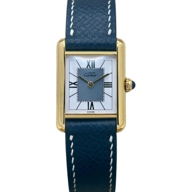 Cartier Tank Must Small White Romans Quartz