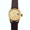 Rolex 6517 Lady Datejust 18k Yellow Gold Linen Dial 26mm Box & COA