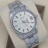 Rolex Oysterdate Precision 6694 Silver Linen Dial - 4