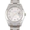 Rolex 116300 Datejust II Silver Arabic Dial 41mm ~2013 Box & COA