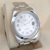 Rolex 116300 Datejust II Silver Arabic Dial 41mm ~2013 Box & COA - 3