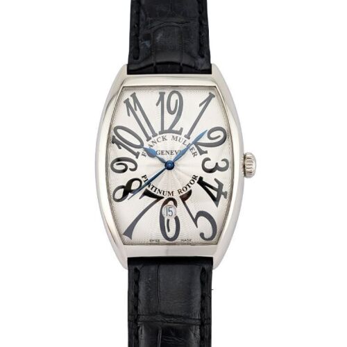 Franck Muller 6850BSCDTVA Tonneau Curvex Silver Dial 34mm ~2000s