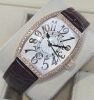 Franck Muller Cintree Curvex Rose Gold Factory Diamond Set - 4