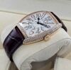 Franck Muller Cintree Curvex Rose Gold Factory Diamond Set - 6