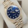 Rolex Day-Date 36 Blue Diamond Dial 18038 - 4
