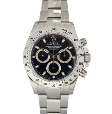 Rolex Daytona 116520 Black Dial NOS Full stickers Unworn