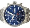 IWC Pilot's Chronograph Blue 43mm 2022 Box and Papers Stickered