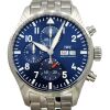 IWC Pilot's Chronograph Blue 43mm 2022 Box and Papers Stickered - 2