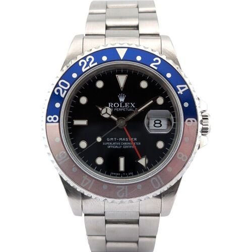 Rolex 16700 GMT-Master Pepsi 40mm 1996 T-Serial