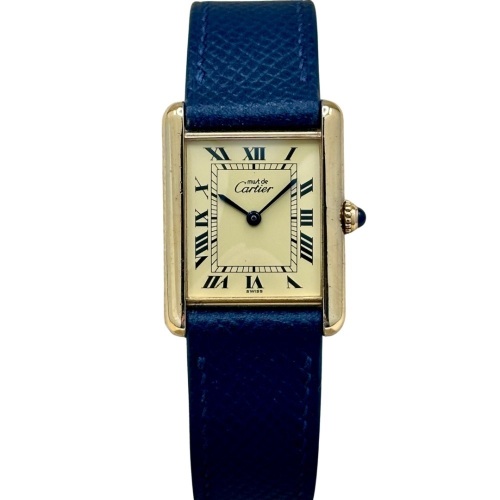 Cartier Tank Must Large Ivory Romans Ref 590005